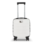 Trolley de cabine compacto com suporte para telemóvel na pega 14'' cor branco