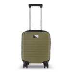 Trolley de cabine compacto com suporte para telemóvel na pega 14'' cor verde oliva