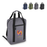 Mochila para portátil de rPET com faixas refletoras 15,6''