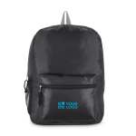 Mochila leve dobrável com bolso frontal e rede lateral 16 L vista principal