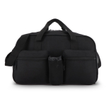 Saco desportivo de rPET com bolso frontal duplo 25 L cor preto