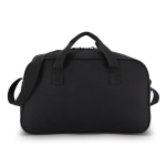 Saco desportivo de rPET com bolso frontal duplo 25 L cor preto quinta vista