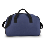 Saco desportivo de rPET com bolso frontal duplo 25 L cor azul-escuro quinta vista