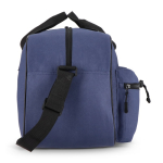 Saco desportivo de rPET com bolso frontal duplo 25 L cor azul-escuro sétima vista