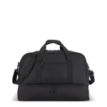 Saco de poliéster reciclado para desporto ou viagem 50 L cor preto