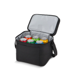 Saco térmico com compartimento duplo e asas curtas 12 L cor preto nona vista