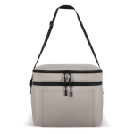 Saco térmico com compartimento duplo e asas curtas 12 L cor cinzento