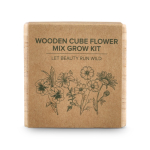 Kit de semear com vasos e substrato de fibra de coco cor natural quarta vista