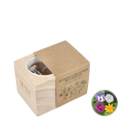 Kit de semear com vasos e substrato de fibra de coco vista principal