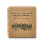 Kit de plantação de microverdes com substrato de coco cor natural quarta vista