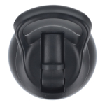 Garrafa térmica de aço inoxidável com bocal e pega a condizer 500 ml cor preto sétima vista