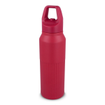 Garrafa térmica de aço inoxidável com fecho antigotas 500 ml cor vermelho