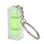 Porta-chaves com nível de bolha para chaves e tarefas pequenas cor transparente