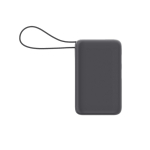 Powerbank compacto com carga rápida e ecrã LED 30 000 mAh cor cinzento-escuro terceira vista