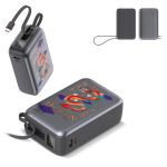 Powerbank compacto com carga rápida e ecrã LED 30 000 mAh