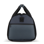 Saco dobrável ideal para viagens com bolso para roupa e asa dupla cor azul-escuro sétima vista