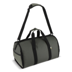 Saco dobrável ideal para viagens com bolso para roupa e asa dupla cor verde-escuro