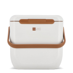 Geleira compacta antigotas para bebidas e petiscos 8 L cor branco terceira vista