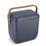 Geleira compacta antigotas para bebidas e petiscos 8 L cor azul-escuro