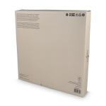 Prato de cerâmica artesanal com aspecto marmoreado Sagaform cor bege quinta vista