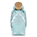 Garrafa quadrada de vidro com tampa antigotas fabricada na Europa 1 L cor transparente sexta vista