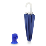 Suporte para telemóvel tipo guarda-sol, ventosa e sombra anticalor cor azul