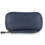 Bolsa organizadora técnica de poliéster 600D com PU cor azul-escuro segunda vista
