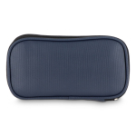 Bolsa organizadora técnica de poliéster 600D com PU cor azul-escuro terceira vista