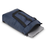 Mochila para portátil acolchoada e resistente a salpicos 15,6'' cor azul-escuro sétima vista