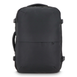 Mochila de viagem expansível e espaçosa, apta para bagagem de mão cor preto