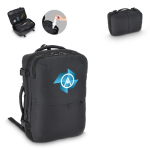 Mochila de viagem expansível e espaçosa, apta para bagagem de mão