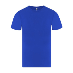 T-shirt de algodão com gola redonda e manga curta para adulto 150 g/m² cor azul primeira vista