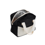 Saco térmico com asas curtas e isolamento em alumínio resistente 4 kg cor preto