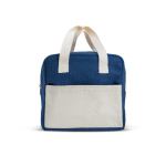 Saco térmico com asas curtas e isolamento em alumínio resistente 4 kg cor azul-marinho