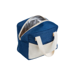 Saco térmico com asas curtas e isolamento em alumínio resistente 4 kg cor azul-marinho