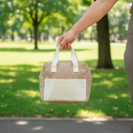 Saco térmico com asas curtas e isolamento em alumínio resistente 4 kg