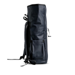 Mochila enrolável com revestimento em PU e bolso para portátil 15,6'' cor preto