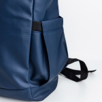 Mochila enrolável com revestimento em PU e bolso para portátil 15,6''