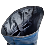 Mochila enrolável com revestimento em PU e bolso para portátil 15,6''