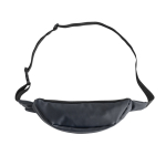 Bolsa de cintura resistente com proteção contra pingos e fita ajustável cor preto