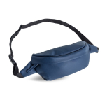 Bolsa de cintura resistente com proteção contra pingos e fita ajustável cor azul-marinho