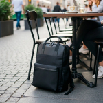 Mochila extensível under the seat em pele sintética para PC 14''