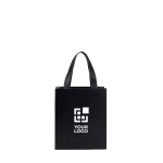 Saco papel premium com acabamento mate e asas de tecido resistentes 4kg