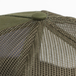 Boné trucker de 5 painéis com fecho snapback e pala curva 250 g/m2