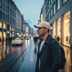 Boné de basebol estilo dad hat de 6 painéis em algodão 250 g/m2