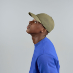 Boné tipo dad hat ecológico de 5 painéis com pala ReTraze®