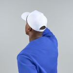 Boné de basebol de 5 painéis com cordão em contraste e fecho snapback