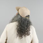 Boné de 5 painéis não estruturado com pala plana reciclada ReTraze®