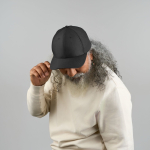 Boné trucker ecológico de 6 painéis com proteção solar UPF50