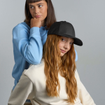 Boné trucker ecológico de 6 painéis com proteção solar UPF50